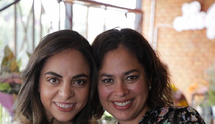  Marcela Córdova y Gela Meléndez.