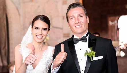  Ana Gaby y Álvaro ya son marido y mujer.