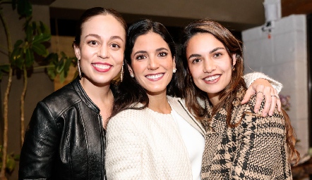  Fernanda Torres, Maribel Rodríguez y Marcela Díaz Infante.