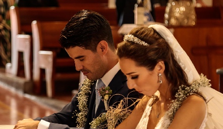 Marcelo Andrés y Fernanda Hernández.