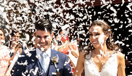 Marcelo Andrés y Fernanda Hernández ya son esposos.
