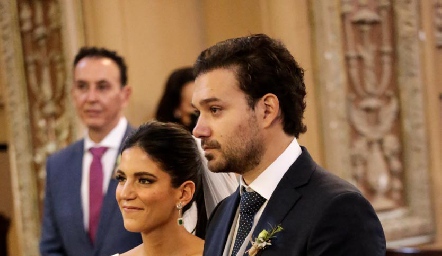 Maribel Rodríguez y Diego de Luna.