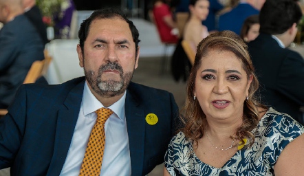  Ricardo Perafán y Sofía Carrillo.