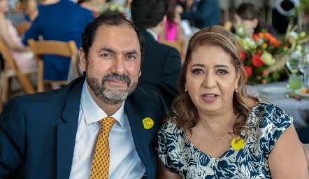  Ricardo Perafán y Sofía Carrillo.