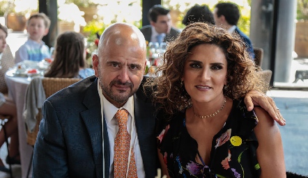  Paco Hinojosa y Berenice Díaz Infante.