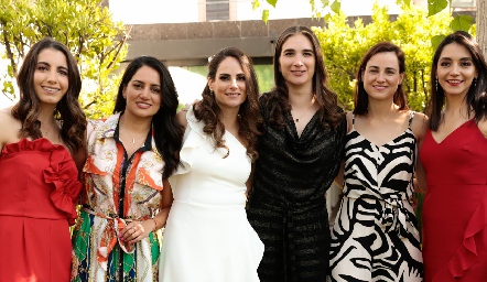  Ana Castrillón, Katia Gómez, Jessica Medlich, Paola Musa, Susana Schekaiban e Irene Sarquis.
