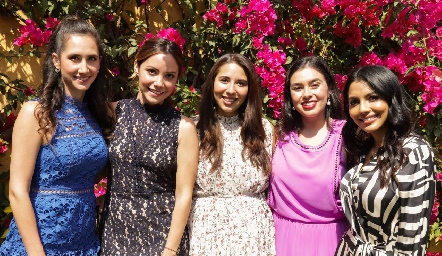  Lili, Cristina, Gisela, Daniela y Lore.