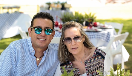  David Rosas y Elena Sampere.