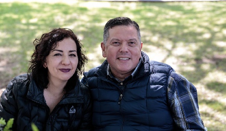  Mariela de la Peña y Gerardo Villarreal.