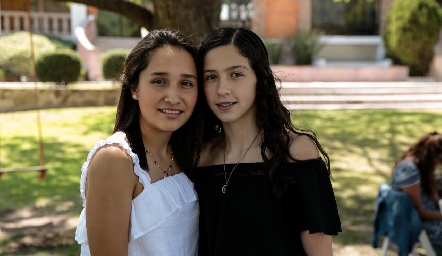  Vero Moreno y Ana Cris Almazán.