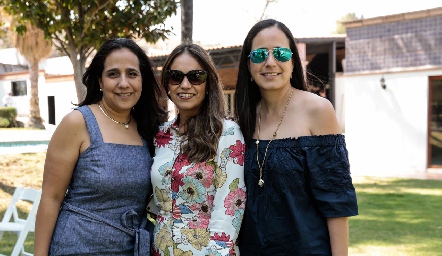  Vero, Paty y Cristina Vallejo.