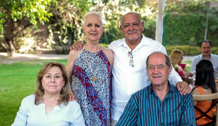  Rosy Madrazo, Carmen Marcos, Roberto Fernández y Jorge Rivera.