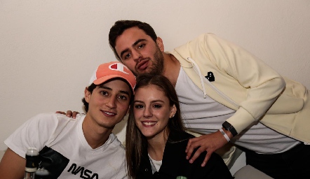  Santiago Rodríguez, Pau Mebius y Diego Zepeda.