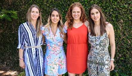  Daniela Borbolla, Lu Borbolla, Elisa Vilet y Alejandra Borbolla.