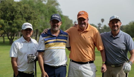 Galo Galván, Oscar Zermeño, Juan Hernández y Manuel Toledo.