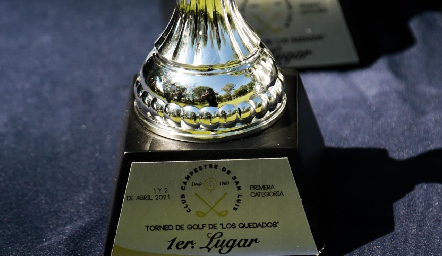  Premiación del torneo de “Los Quedados”.