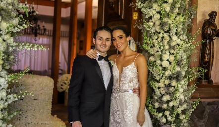  Luis Manuel de la Rosa y Ximena Castillo ya son esposos.