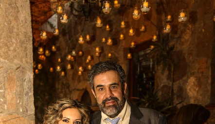Liliana Fernández y Fernando Abaroa.