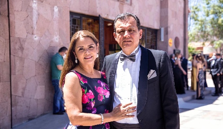 Alma y Miguel Leiva.