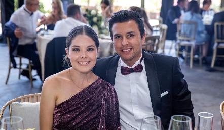  Tania Reyes y Antonio Melgado.