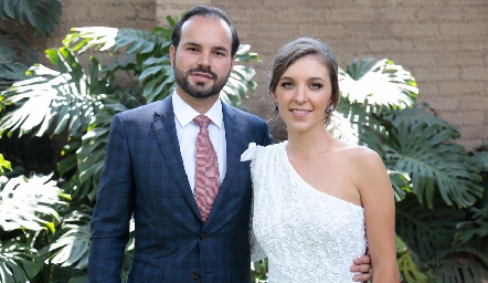  Rodrigo Alcalde Barragán y Pau Martínez Garza ya son esposos.