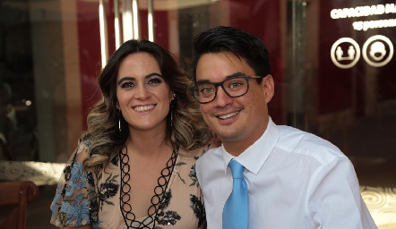  María José Aranda y Carlos Chessal.