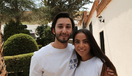  Sebastián Ramírez y Mariana Anaya.