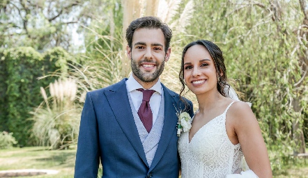  Javier Asenjo y Andrea Rodríguez ya son esposos.
