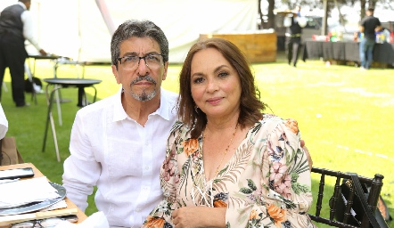  Martha Beltrán y Helios Barragán.