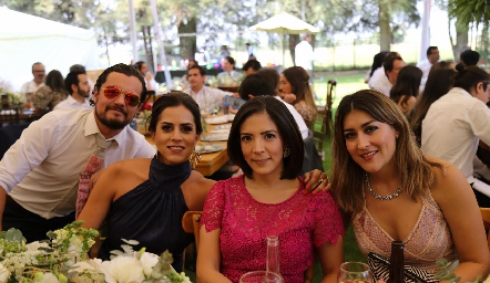  Ximena Fernández, Emma Navarro, Fer González y Eduardo de la Torre.