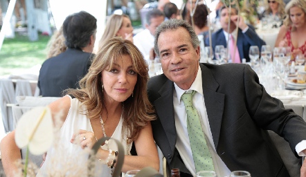 Nuria Lozano y José Luis Hernández.