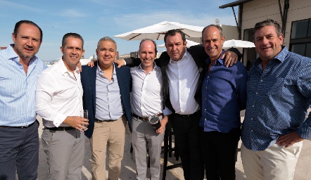  Manuel Toledo, Eduardo Espinosa, Jorge Villarreal, Pablo Díaz del Castillo, Humberto Abaroa, Gildo Gutiérrez y Jacobo Payán.