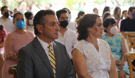  Roberto Pedroza y Sonia Reynoso. 