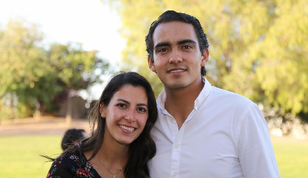 Daniela Mauricio y Mauricio Sánchez. 
