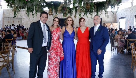  Familia Bárcena García, Roberto, Guadalupe, Lorena, Patricia y Roberto.