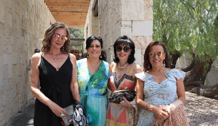 Alicia Téllez, Lourdes Del Valle, Marusa Maza y Sandra Burgos.