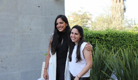  Andrea Ascanio y Luciana Rodríguez.