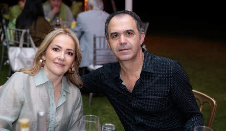  Claudia del Pozo y Héctor Mahbub.