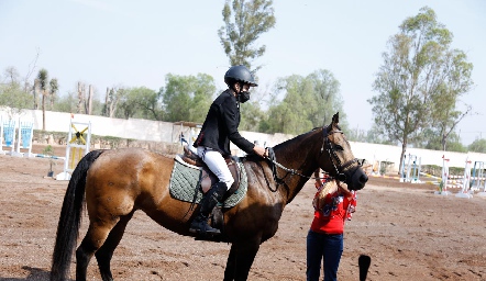  Competencia ecuestre en el Hípico la Florida.