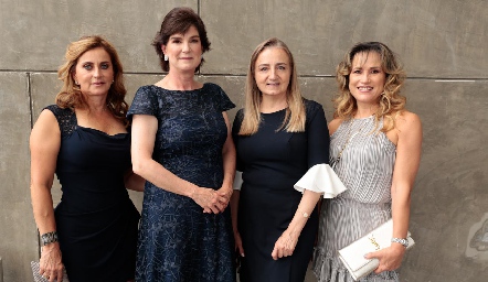  Lorena Robles, Susana Andrés, María Elena Ramírez y Ana Lilia Von Der Meden.