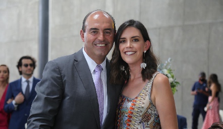  Fernando Pérez Espinosa con su hija Daniela.