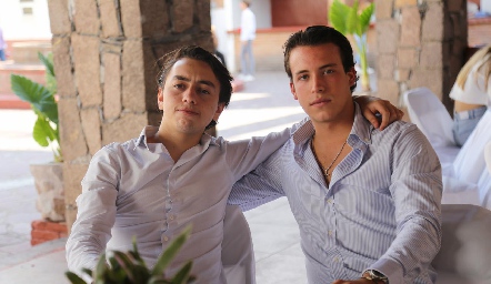  Rodrigo Padilla y Jean Franco Pizzuto.