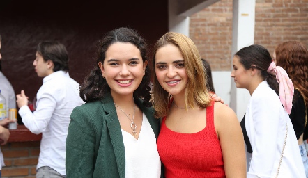  Montse Hampshire y Lorenza Hinojosa.