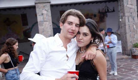  Javier Hernández y Fátima Pumar.