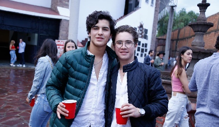 Diego Gómez y Juan Pablo Abaroa.