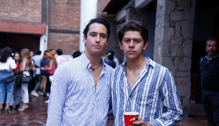  Roberto Silva y Pato Ojeda.