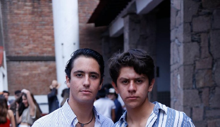  Roberto Silva y Pato Ojeda.