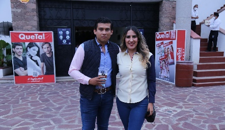  Omar Ramírez y Diana Lucero.