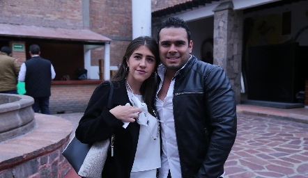 Enrique Cabrera y Leticia Montiel.