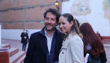 Enrique Esquivel y Aleluya López.